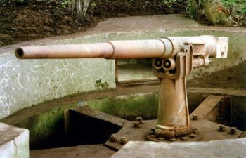 Canon de 65 marine Mle 1902 etat actuel