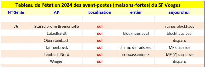 Tableau SF Vosges