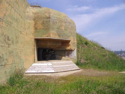 embrasure de la casemate