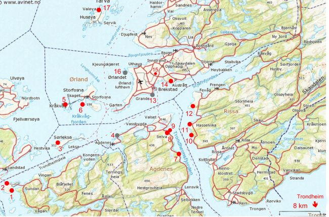 1-Carte-fjord-Trondheim